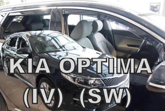 Deflektory - Kia Optima Combi od 2016 (+zadné)