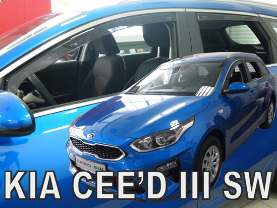 Deflektory - Kia Ceed Combi od 2018 (+zadné)