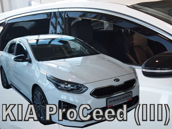 Deflektory - Kia ProCeed od 2019 (+zadné)