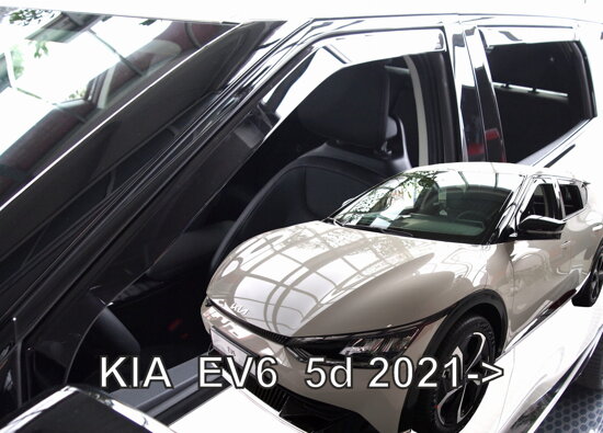 Deflektory - Kia EV6 od 2021 (+zadné)