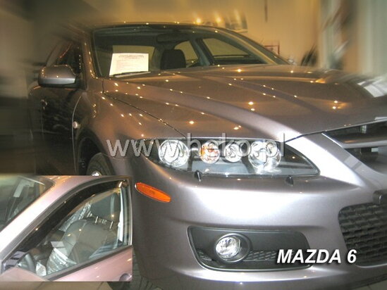 Deflektory - Mazda 6 2002-2008 (predné)