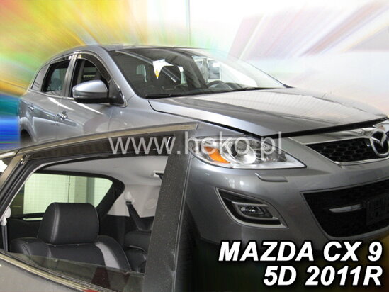 Deflektory - Mazda CX-9 2007-2016 (+zadné)