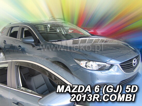 Deflektory - Mazda 6 Sedan od 2012 (predné)