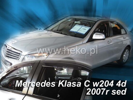 Deflektory - Mercedes C W204 Sedan 2007-2014 (predné)