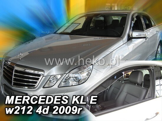 Deflektory - Mercedes E W212 Sedan 2009-2016 (predné)