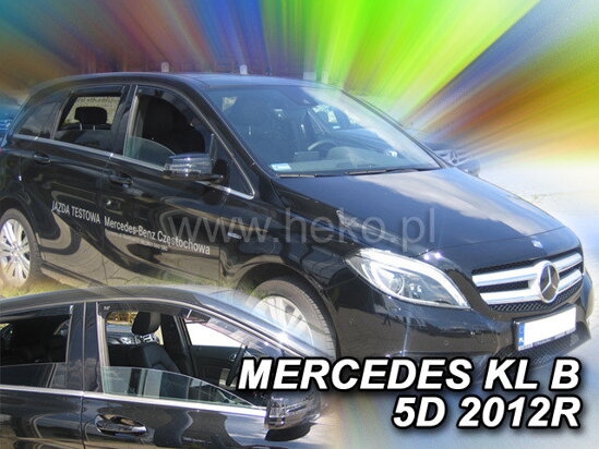 Deflektory - Mercedes B W246 2011-2019 (predné)