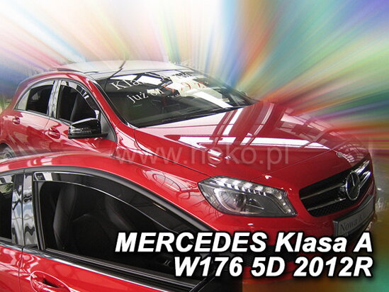 Deflektory - Mercedes A W176 2012-2018 (predné)