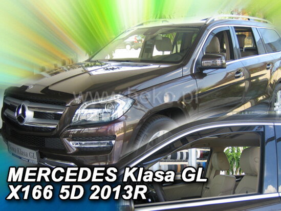 Deflektory - Mercedes GL X166 2013-2019 (predné)