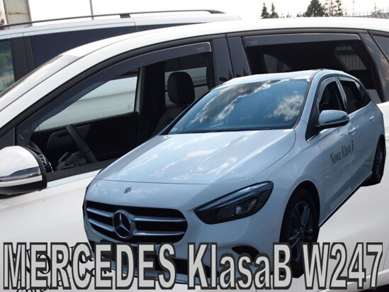 Deflektory - Mercedes B W247 od 2019 (+zadné)