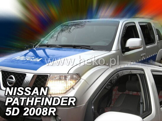 Deflektory - Nissan Pathfinder 2005-2010 (predné)