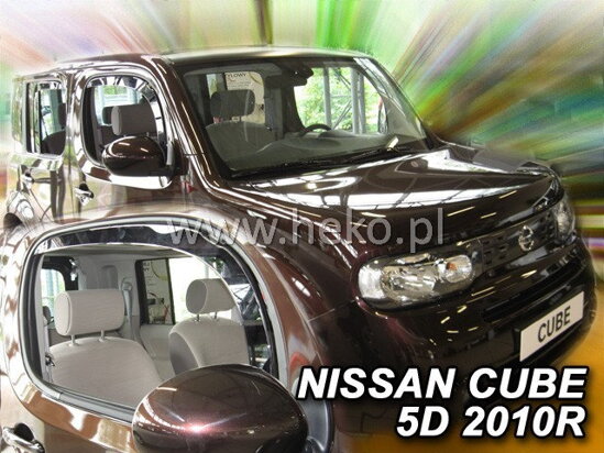 Deflektory - Nissan Cube od 2009 (predné)