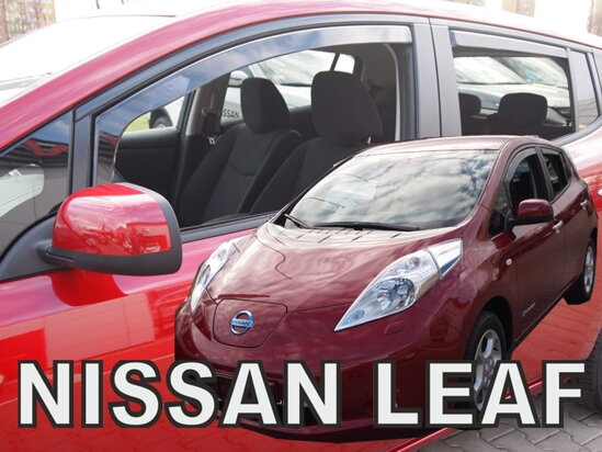 Deflektory - Nissan Leaf 2010-2017 (+zadné)