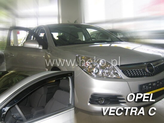 Deflektory - Opel Vectra C 2002-2008 (predné)