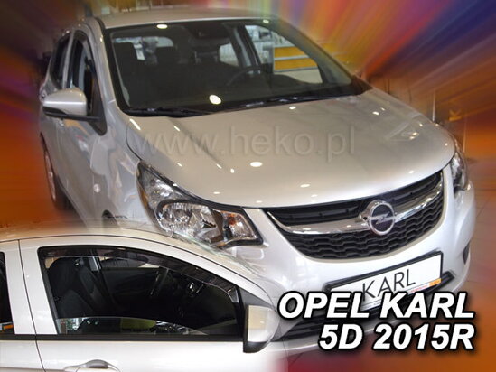 Deflektory - Opel Karl od 2015 (predné)