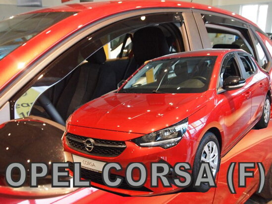 Deflektory - Opel Corsa F od 2019 (+zadné)