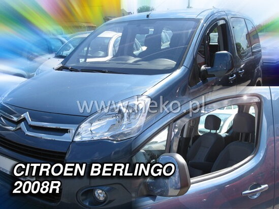 Deflektory - Citroen Berlingo 2008-2018 (predné)