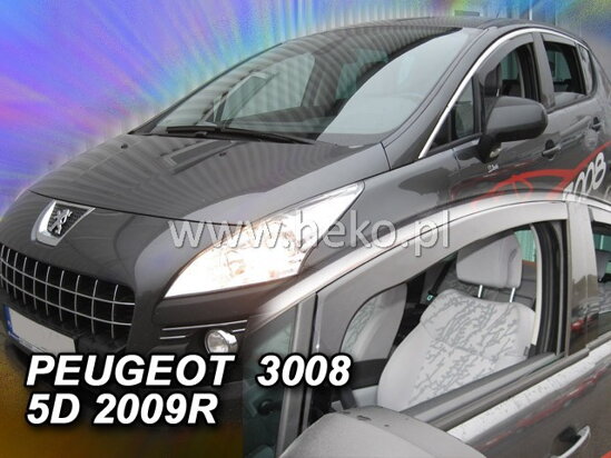 Deflektory - Peugeot 5008 2009-2017 (predné)
