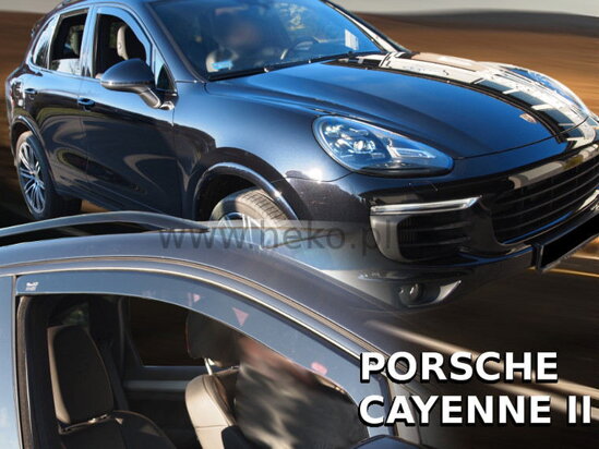Deflektory - Porsche Cayenne 2010-2017 (predné)