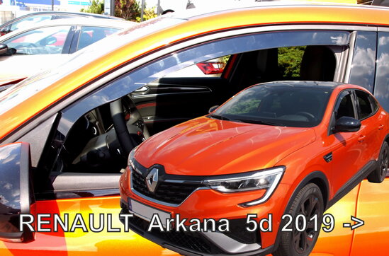 Deflektory - Renault Arkana od 2019 (predné)
