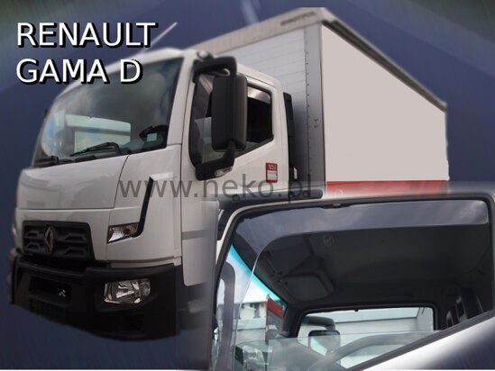 Deflektory - Renault Gama D Cab 2,0 od 2014 (predné)