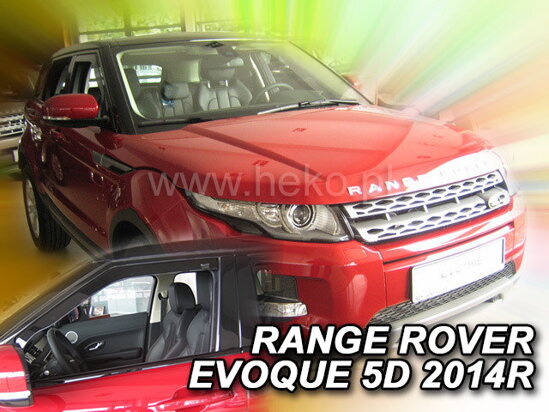 Deflektory - Land Rover Range Rover Evoque 2011-2019 (predné)
