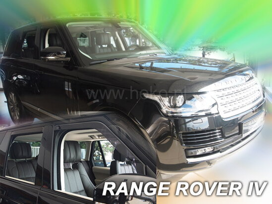 Deflektory - Land Rover Discovery 2010-2017 (+zadné)