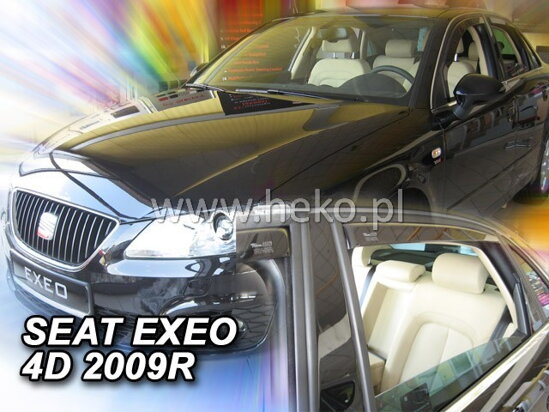 Deflektory - Seat Exeo Sedan 2008-2013 (+zadné)