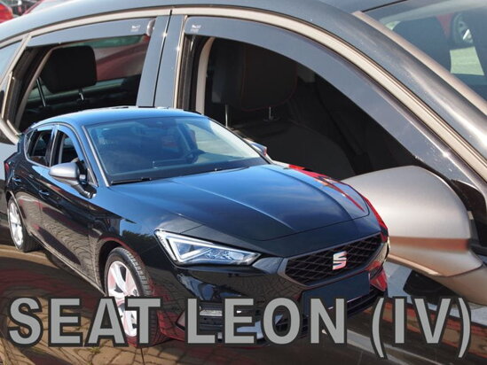 Deflektory - Seat Leon Htb od 2020 (+zadné)