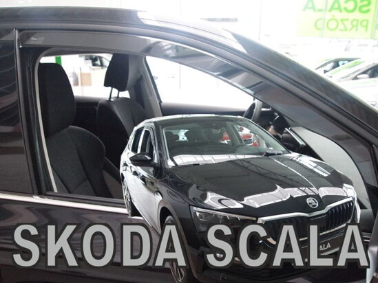 Deflektory - Škoda Scala od 2019 (predné)