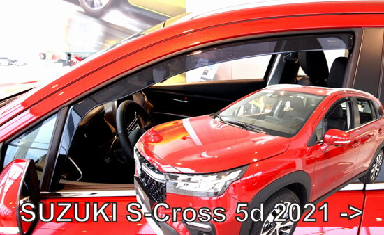 Deflektory - Suzuki S-Cross od 2021 (predné)