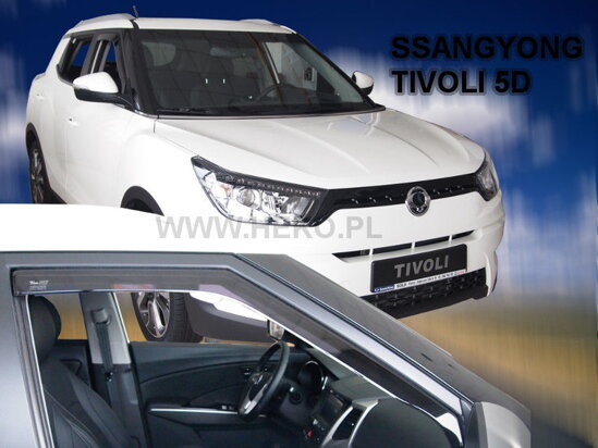 Deflektory - Ssangyong Tivoli od 2015 (predné)