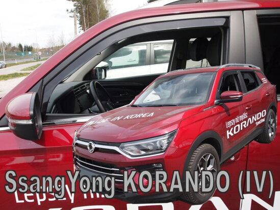 Deflektory - Ssangyong Korando od 2019 (predné)