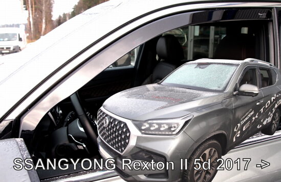 Deflektory - Ssangyong Rexton od 2017 (predné)