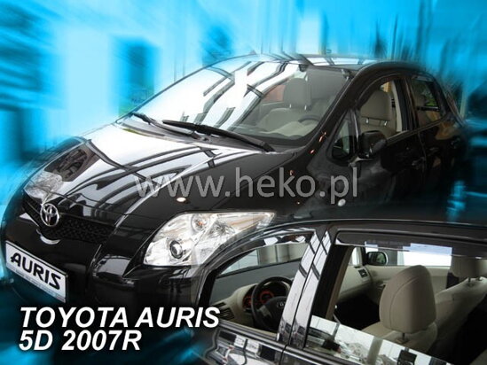 Deflektory - Toyota Auris 5-dverí 2006-2012 (predné)