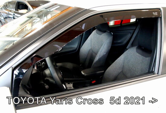 Deflektory - Toyota Yaris Cross od 2021 (predné)
