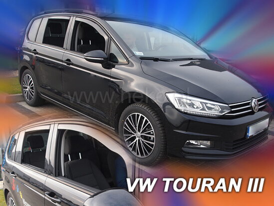 Deflektory - VW Touran od 2015 (+zadné)