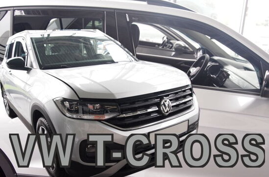 Deflektory - VW T-Cross od 2019 (+zadné)