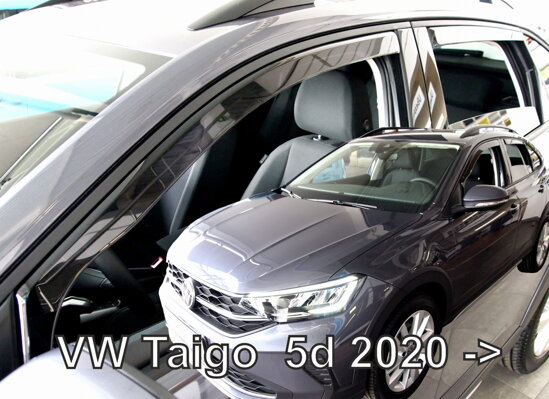 Deflektory - VW Taigo od 2021 (+zadné)