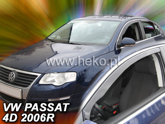 Deflektory - VW Passat B6 2005-2010 (predné)