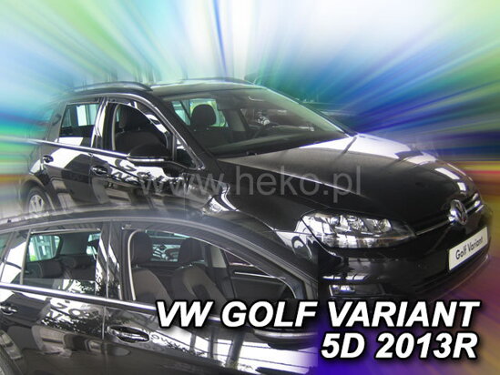 Deflektory - VW Golf VII Combi 2012-2019 (+zadné)