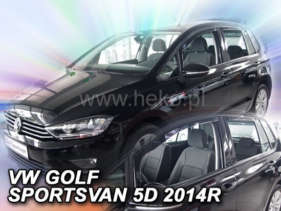 Deflektory - VW Golf VII Sportsvan od 2014 (+zadné)