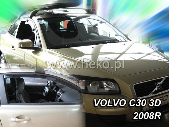 Deflektory - Volvo C30 2006-2013 (predné)