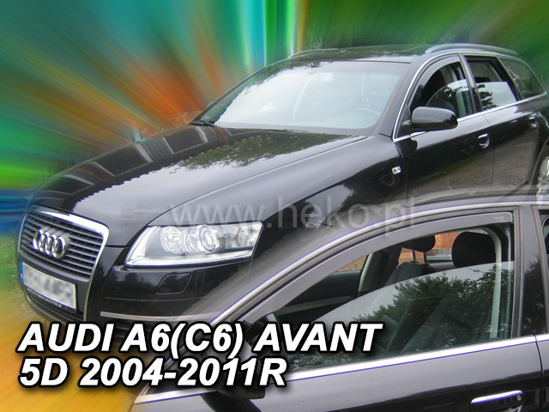 Deflektory - Audi A6 2004-2011 (predné)