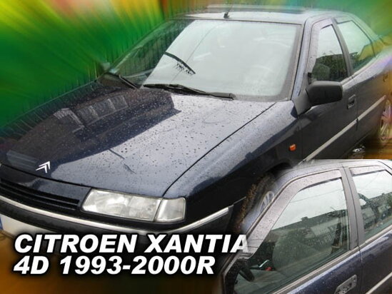 Deflektory - Citroen Xantia Hatchback 1993-2000 (+zadné)