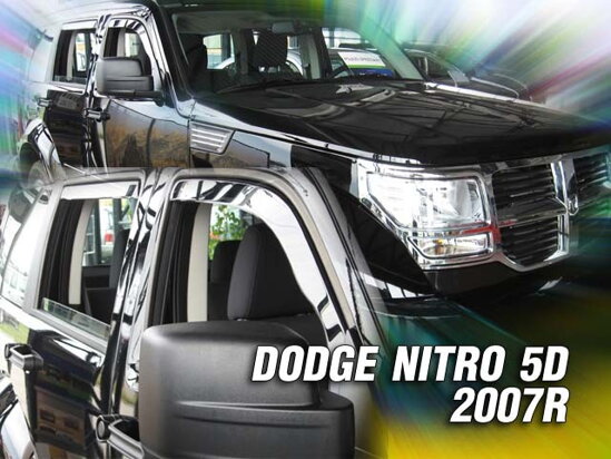 Deflektory - Dodge Nitro od 2007 (+zadné)