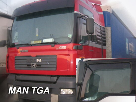 Deflektory - MAN TGA, TGL, TGM, TGX od 2001 (predné)