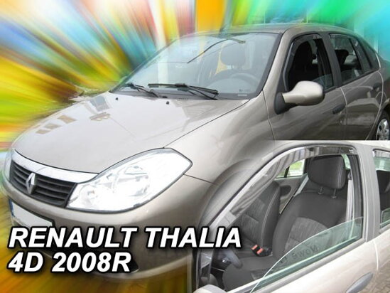 Deflektory - Renault Thalia 1999-2008 (predné)