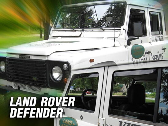 Deflektory - Land Rover Defender 4-dvere 1989-2007 (+zadné)