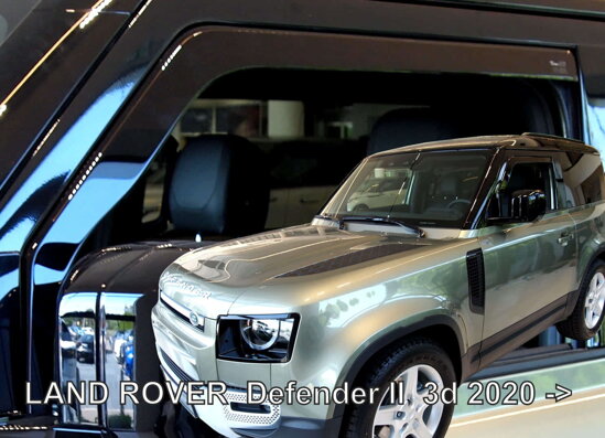 Deflektory - Land Rover Defender 3-dverový od 2020 (predné)
