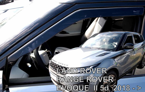 Deflektory - Land Rover Range Rover Evoque od 2019 (predné)